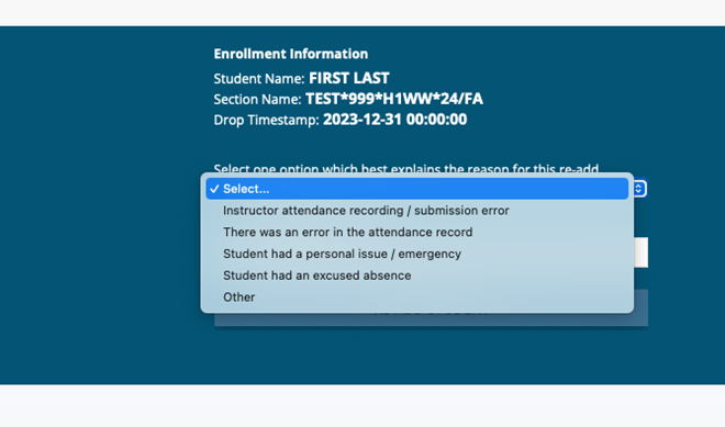 Figure 4 Reenrollment Information Selection.png